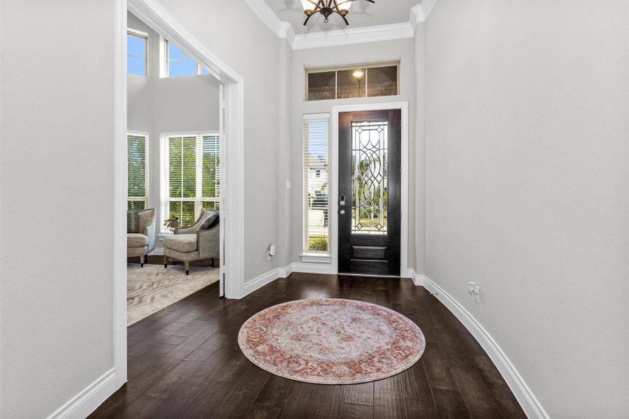 Spacious, unfurnished interior of a new home in Artavia 70′, Conroe (Image 19).