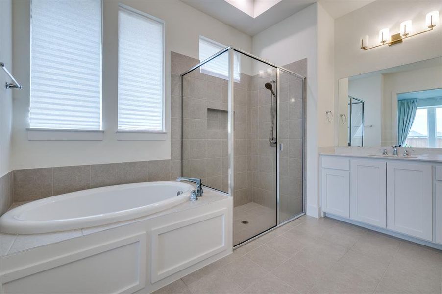 Furnished interior view inside a new home in , Prosper (Image 7).