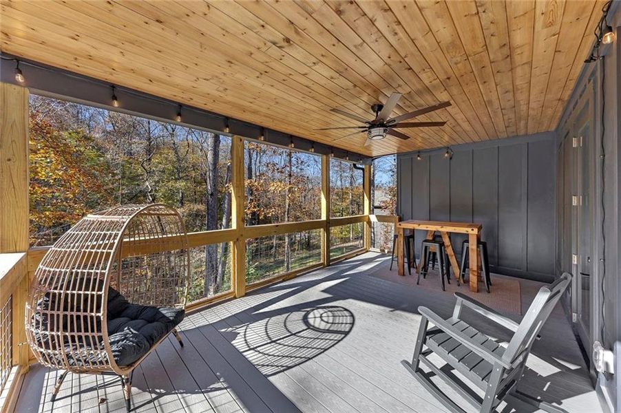 Exterior details and patio area of a home in , Talking Rock (Image 23).