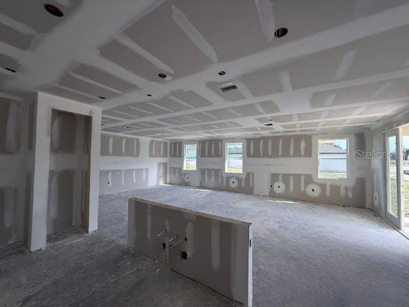 In-progress construction of a new home in Trailside, Mount Dora, FL (Image 8).