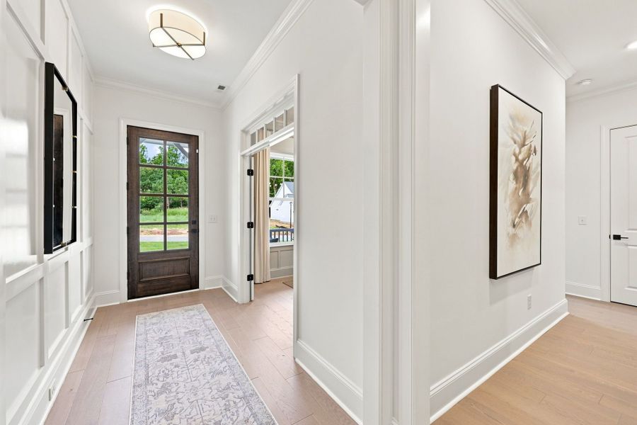 Representative unfurnished interior of a home built from the The Barrington by Davidson Homes LLC in Ashland, Holly Springs (Image 22).