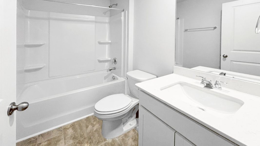 Furnished interior view inside a new home in Saddle Trace, Lewisburg (Image 4).