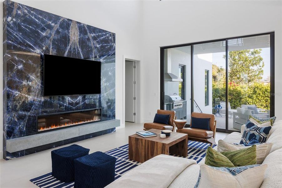 Furnished interior view inside a new home in , Sarasota (Image 4).