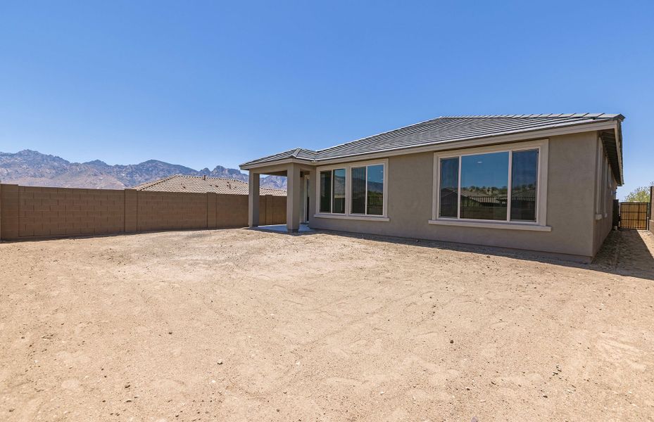 Exterior details and patio area of a home in Vistoso Canyon Estates, Oro Valley (Image 17). Exterior details and patio area of a home in Vistoso Canyon Estates, Oro Valley (Image 17).