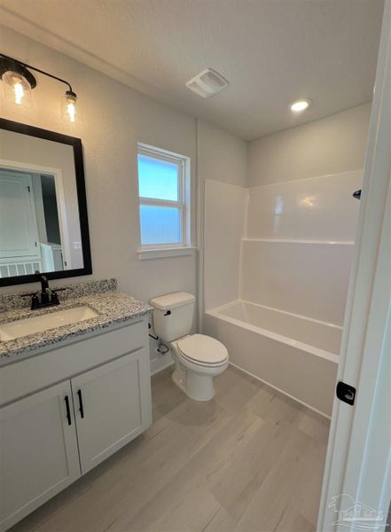 Furnished interior view inside a new home in Allison Acres, Cantonment (Image 6). Furnished interior view inside a new home in Allison Acres, Cantonment (Image 6).