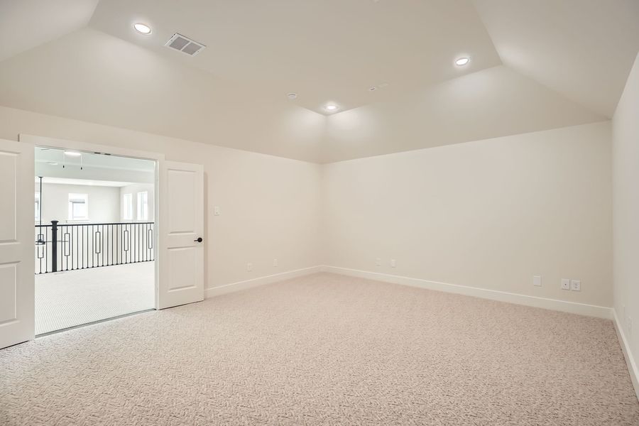 Plan 1641 Media Room Representative Photo