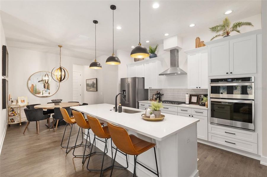 Furnished interior view inside a new home in Fairway Pointe at West End, Newberry (Image 8).