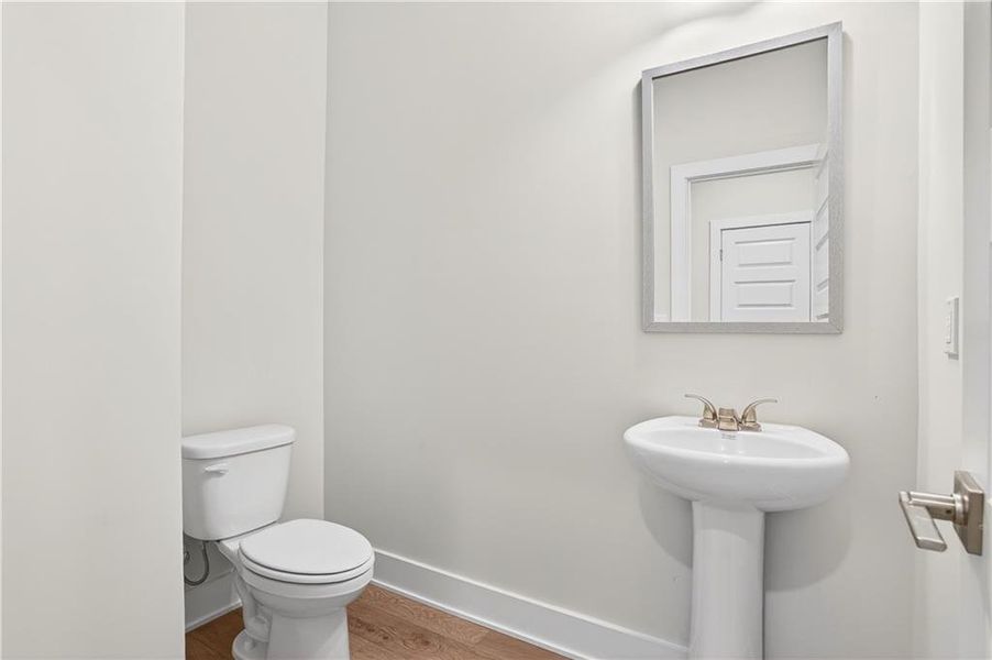 Furnished interior view inside a new home in The Fairways at Mirror Lake, Villa Rica (Image 11).