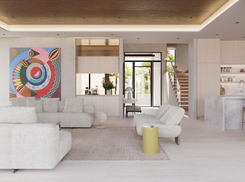 Furnished interior view inside a new home in , Lantana (Image 5).