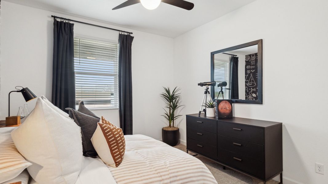 Representative furnished interior of a home built from the Courtland by D.R. Horton in Quail Ranch, San Tan Valley (Image 6).