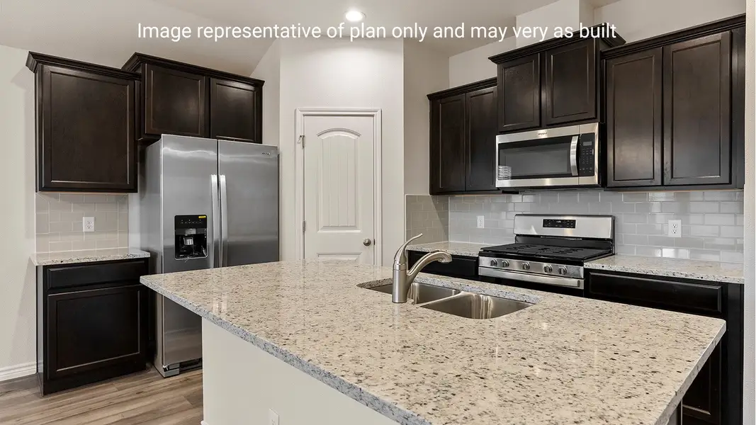 Furnished interior view inside a new home in London Towne, Corpus Christi (Image 5).