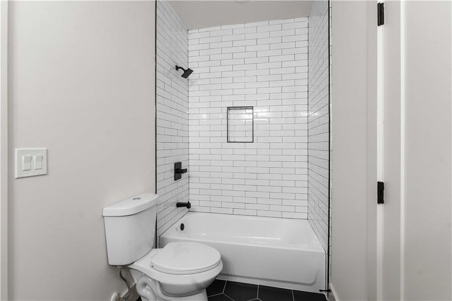 Furnished interior view inside a new home in , Atlanta (Image 9).