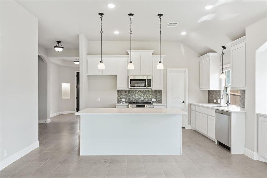 Furnished interior view inside a new home in Hampton Park, Glenn Heights (Image 9). Furnished interior view inside a new home in Hampton Park, Glenn Heights (Image 9).