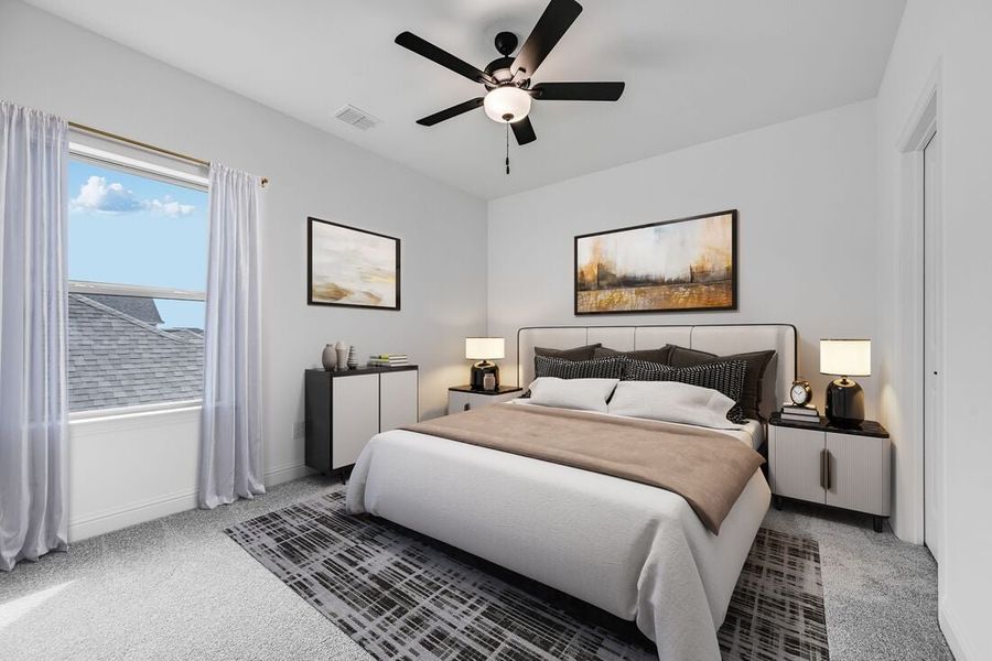 Representative furnished interior of a home built from the Coral by Taylor Morrison in The Ridge at Northlake, Argyle (Image 14). Representative furnished interior of a home built from the Coral by Taylor Morrison in The Ridge at Northlake, Argyle (Image 14).