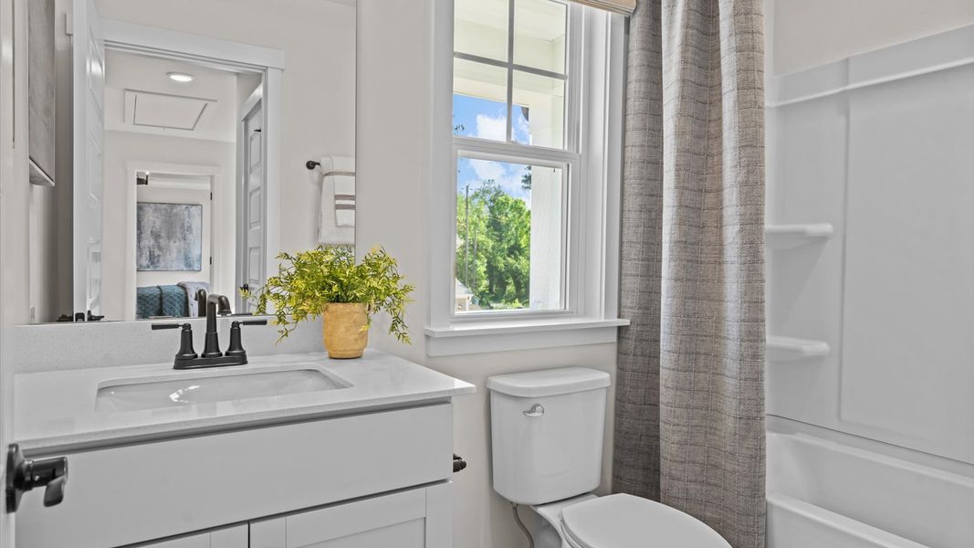 Furnished interior view inside a new home in Essex Village, Franklinton (Image 18).