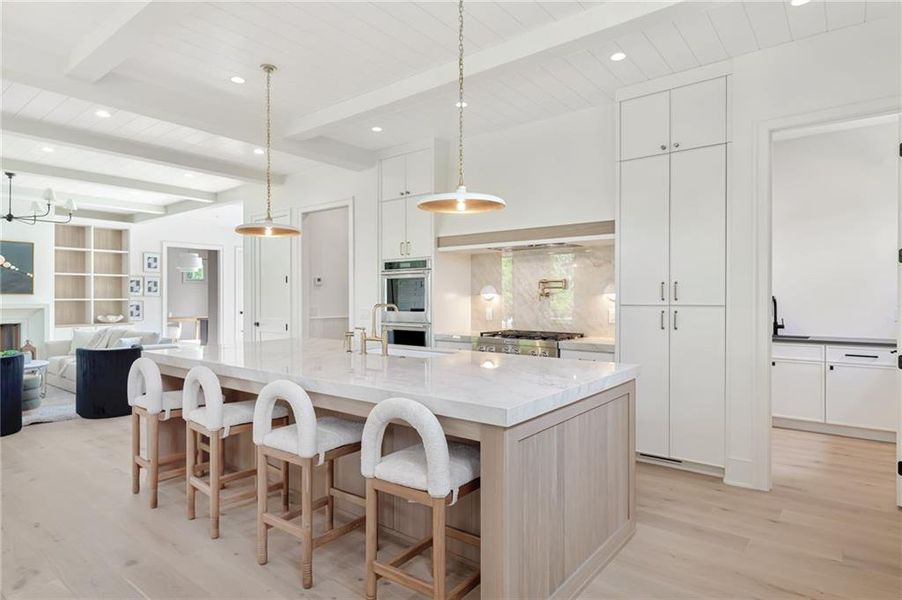 Furnished interior view inside a new home in , Roswell (Image 12).