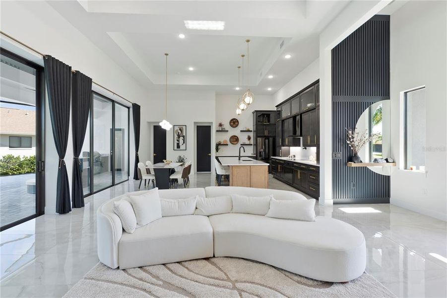 Furnished interior view inside a new home in , Cape Coral (Image 5).
