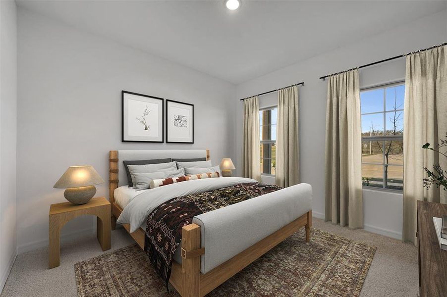 Furnished interior view inside a new home in Aspire at Reunion, Newark (Image 13). Furnished interior view inside a new home in Aspire at Reunion, Newark (Image 13).