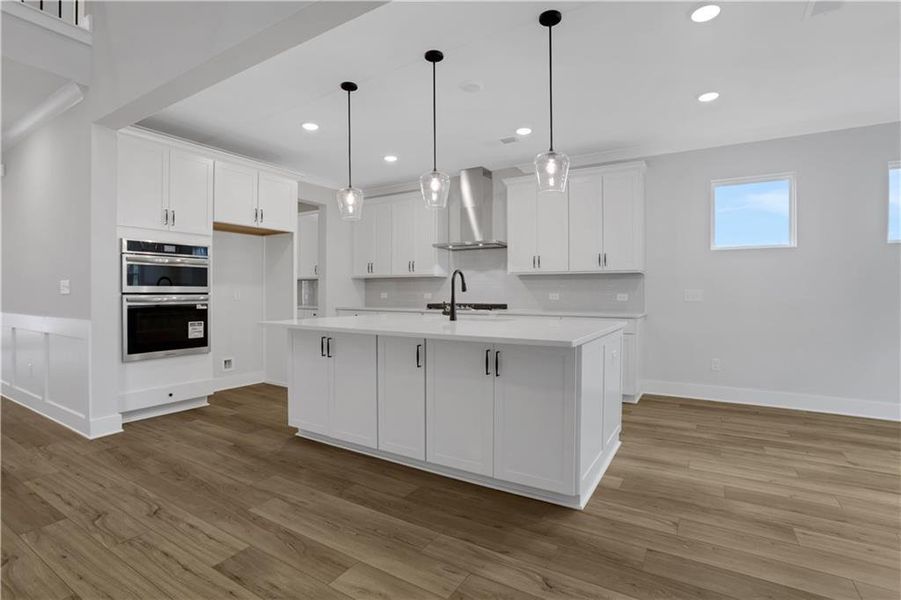 Furnished interior view inside a new home in Arbor West, Dawsonville (Image 9).