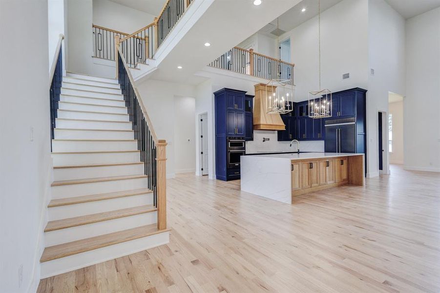 Furnished interior view inside a new home in , Corsicana (Image 9).