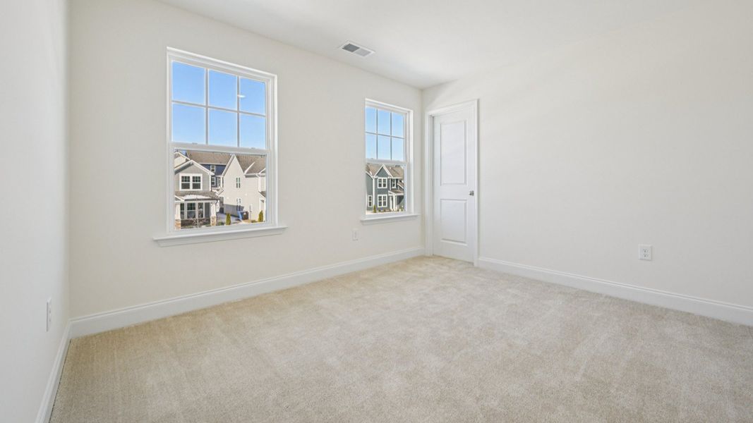 Representative furnished interior of a home built from the Wagener by DRB Homes in Sidney Creek Single Family, Zebulon (Image 41).