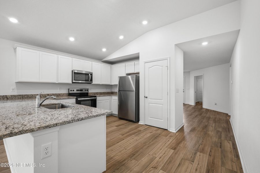 Furnished interior view inside a new home in Westport Landing, Jacksonville (Image 13).
