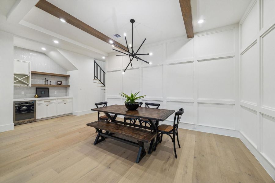 Furnished interior view inside a new home in , Houston (Image 7).