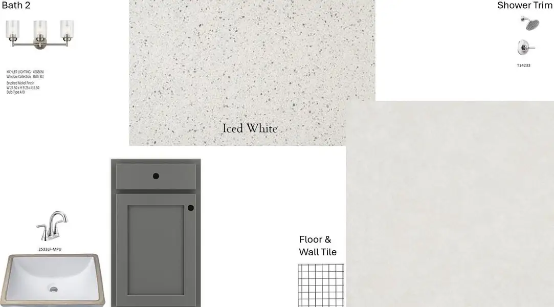 Sample of building materials used in homes in , Katy (Image 3).