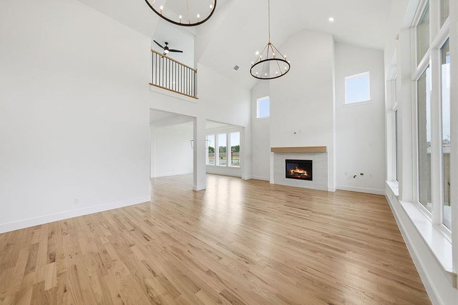 Spacious, unfurnished interior of a new home in Custer Ridge Estates, Allen (Image 32). Spacious, unfurnished interior of a new home in Custer Ridge Estates, Allen (Image 32).