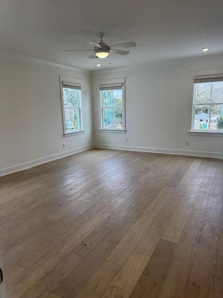 Spacious, unfurnished interior of a new home in Central Park, Charleston (Image 21). Spacious, unfurnished interior of a new home in Central Park, Charleston (Image 21).