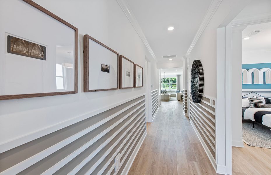 Furnished interior view inside a new home in Harbor Isle, Vero Beach (Image 7).