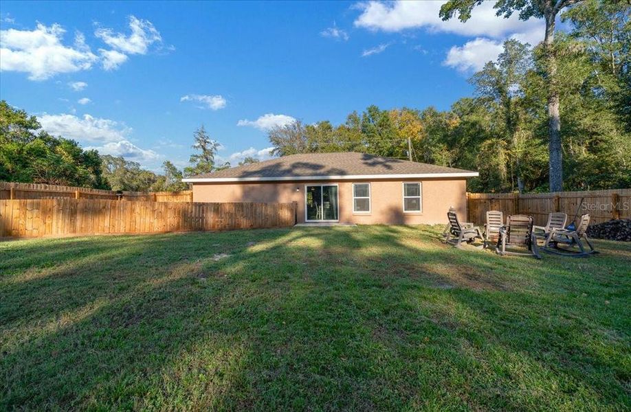 Exterior details and patio area of a home in , Ocala (Image 25).