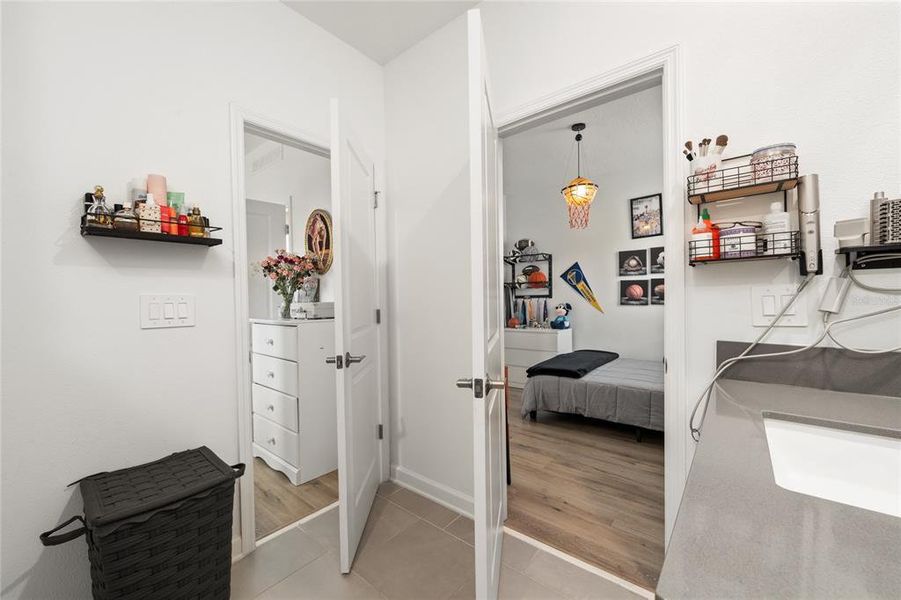 Furnished interior view inside a new home in Bridgewalk, St. Cloud (Image 24). Furnished interior view inside a new home in Bridgewalk, St. Cloud (Image 24).