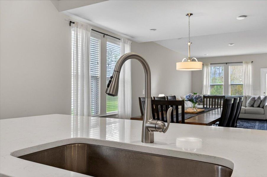 Close-up of interior finishes inside a home in Jasmine Point at Lakes of Cane Bay, Summerville (Image 21).