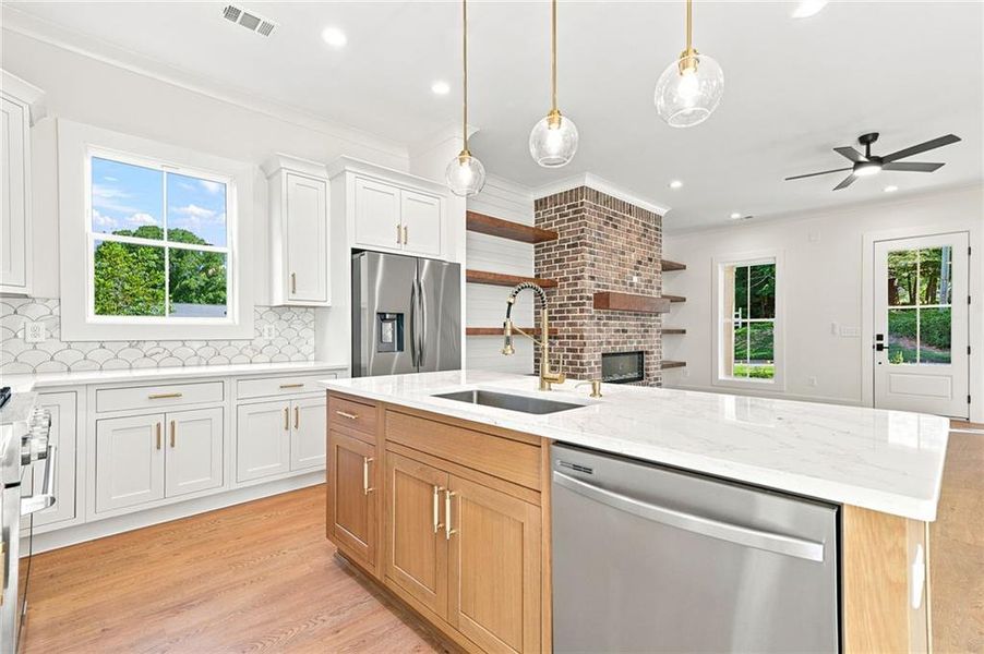 Furnished interior view inside a new home in , Ball Ground (Image 11).