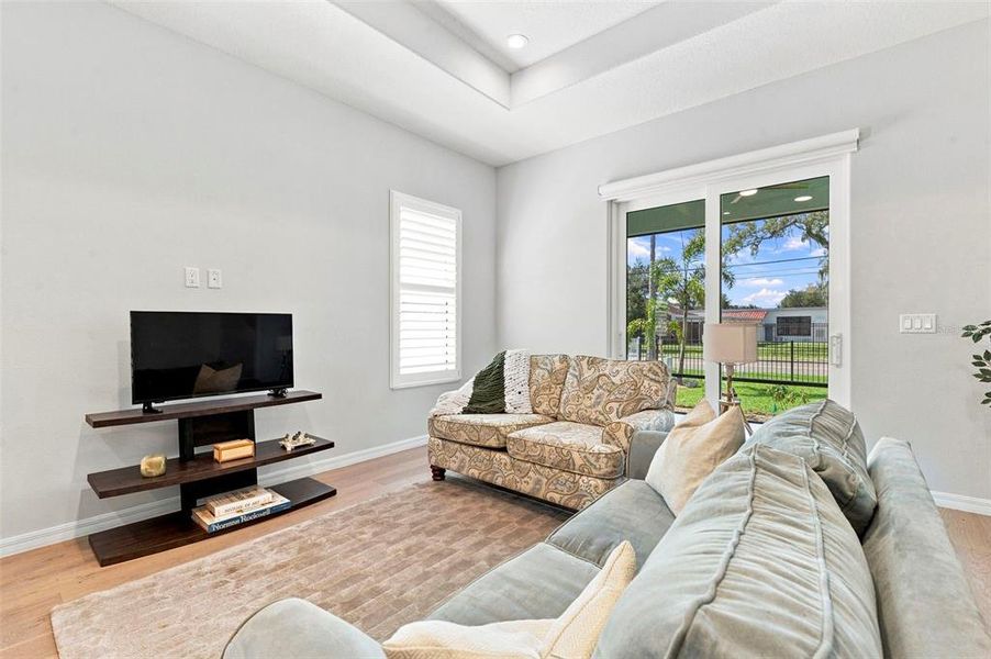 Furnished interior view inside a new home in , Dunedin (Image 15).