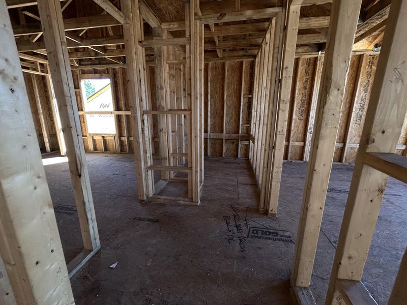 In-progress construction of a new home in Tea Farm: Presidents Series, Ravenel, SC (Image 62).