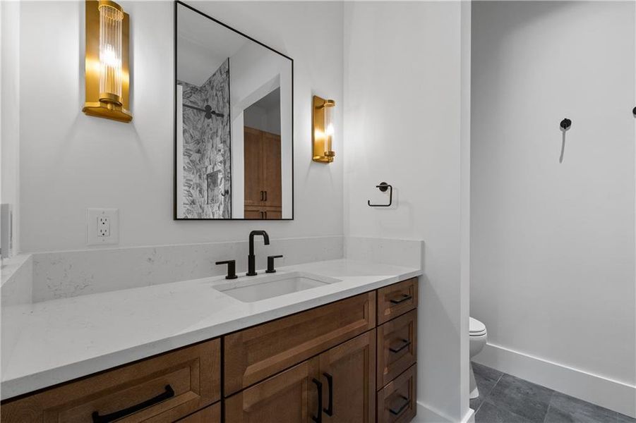 Furnished interior view inside a new home in , Marietta (Image 49).