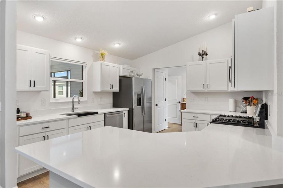 Furnished interior view inside a new home in , The Villages (Image 13).