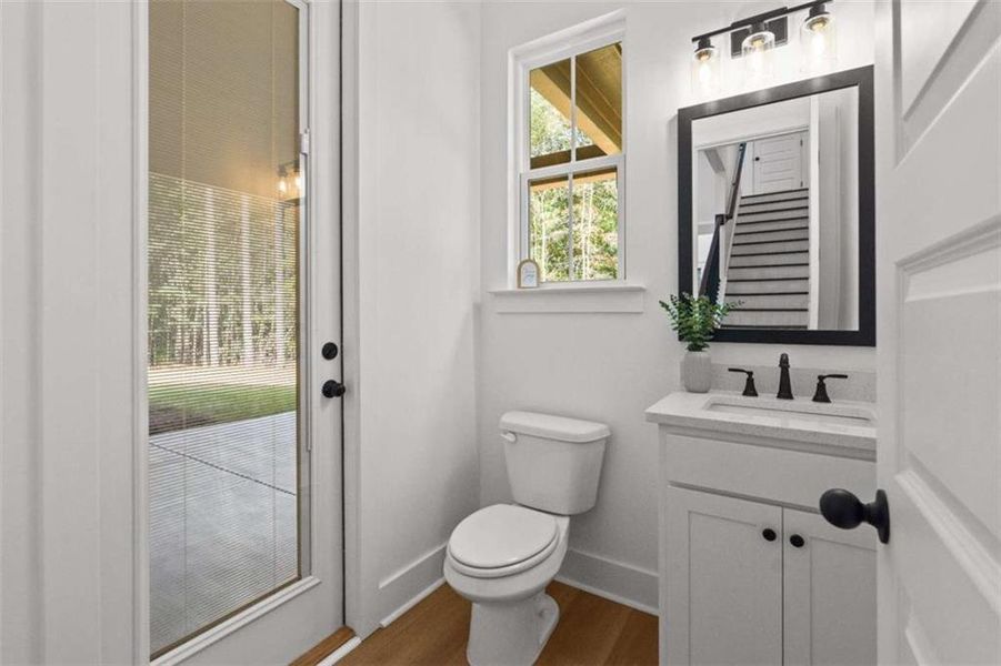 Furnished interior view inside a new home in , Jenkinsburg (Image 17).