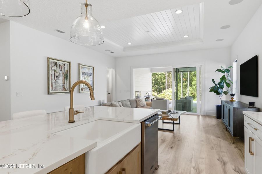 Furnished interior view inside a new home in , Ponte Vedra (Image 7).