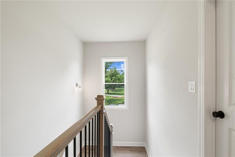 Spacious, unfurnished interior of a new home in Promenade at Sawnee Village, Cumming (Image 58).