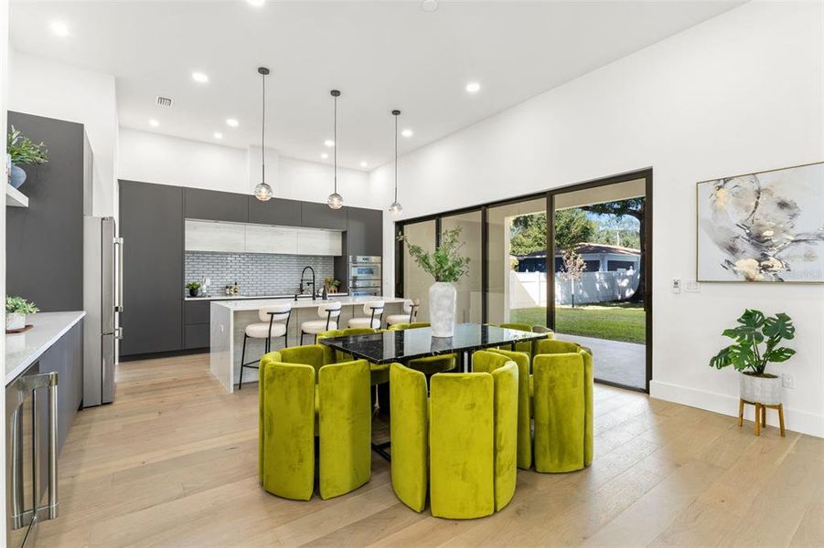 Furnished interior view inside a new home in , Tampa (Image 12). Furnished interior view inside a new home in , Tampa (Image 12).