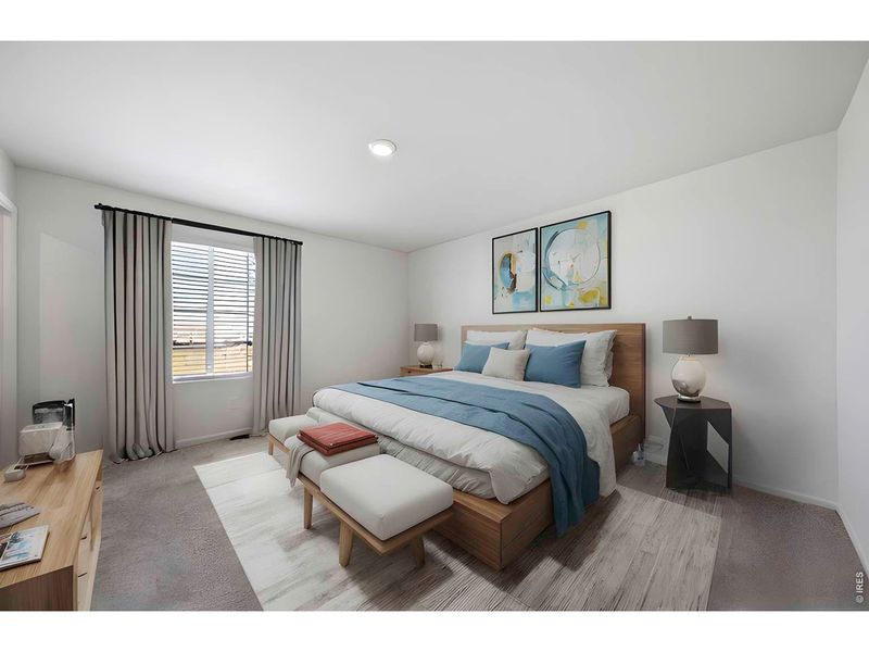 Furnished interior view inside a new home in , Johnstown (Image 6). Furnished interior view inside a new home in , Johnstown (Image 6).