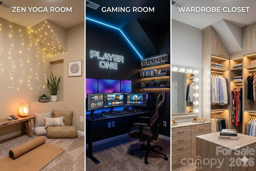 Ideas for the flex space!
