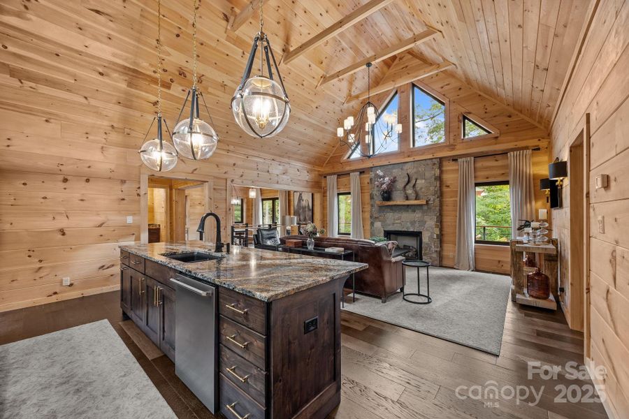 Furnished interior view inside a new home in , Zirconia (Image 6).