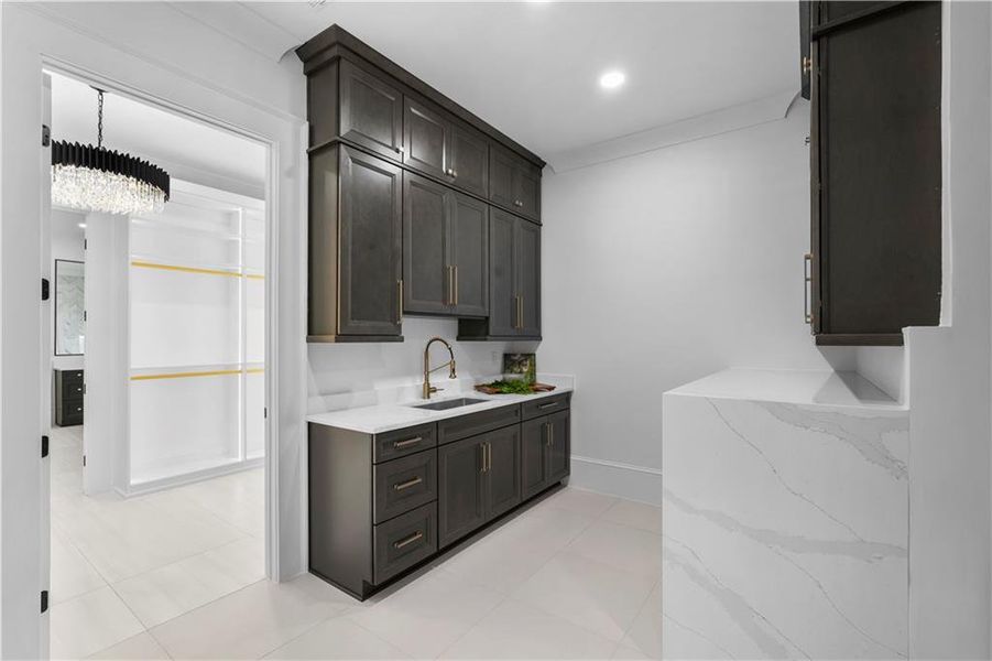 Furnished interior view inside a new home in , Monroe (Image 12).