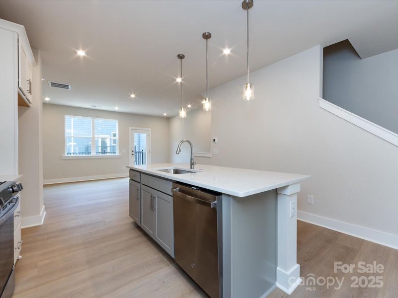 Furnished interior view inside a new home in Context at Oakhurst, Charlotte (Image 5).