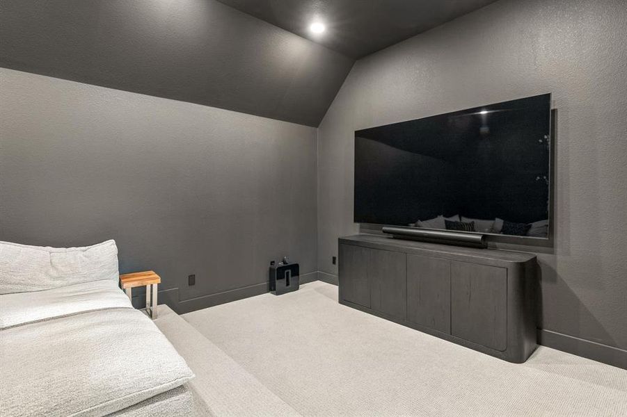 Furnished interior view inside a new home in , The Colony (Image 14).