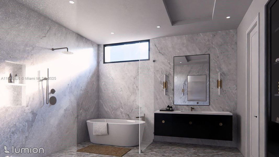 Furnished interior view inside a new home in , Naples (Image 4).